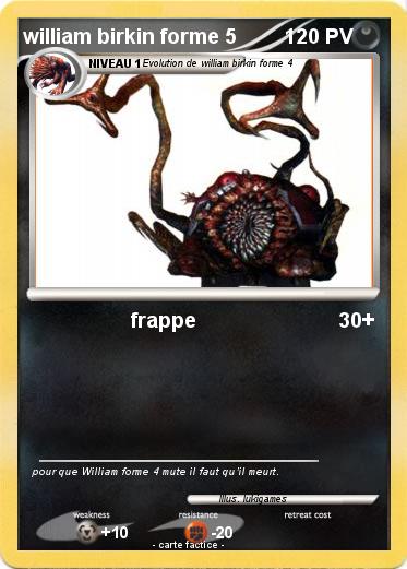 Pokemon william birkin forme 5