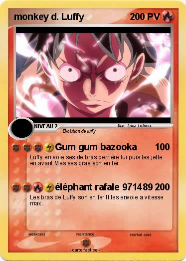 Pokemon monkey d. Luffy