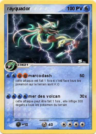 Pokemon rayquador