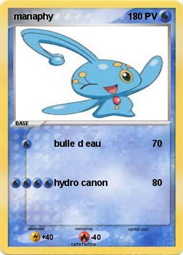 Pokemon manaphy