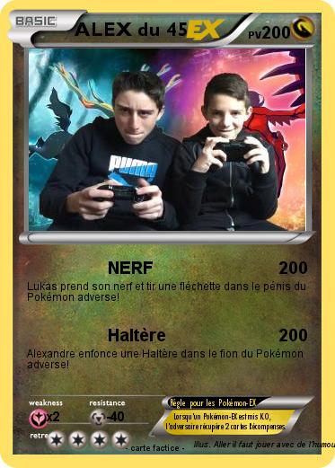 Pokemon ALEX du 45