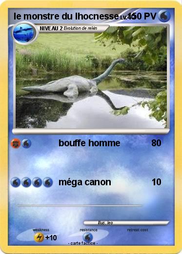 Pokemon le monstre du lhocnesse