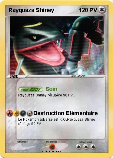 Pokemon Rayquaza Shiney