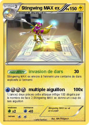 Pokemon Stingwing MAX ex