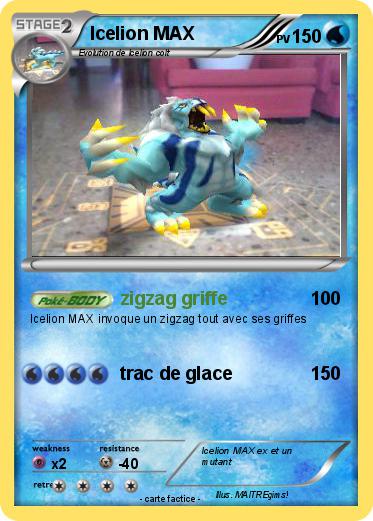 Pokemon Icelion MAX