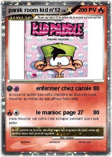 Pokemon panik room kid n'12
