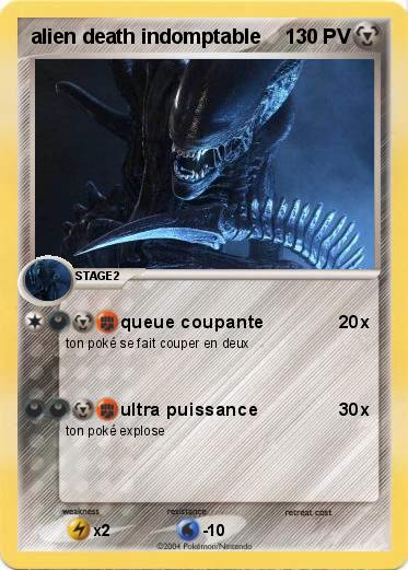 Pokemon alien death indomptable
