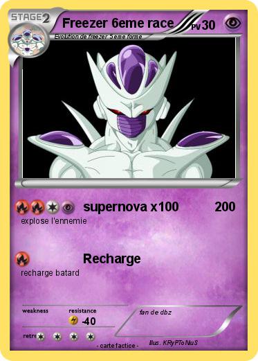 Pokemon Freezer 6eme race