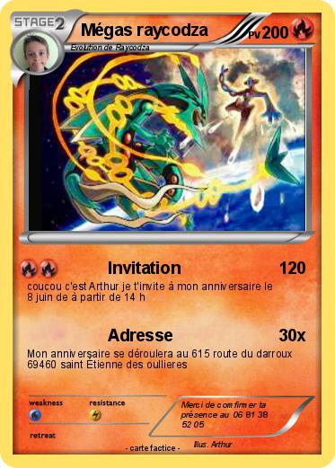 Pokemon Mégas raycodza