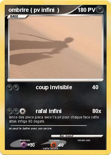 Pokemon ombrire ( pv infini  )