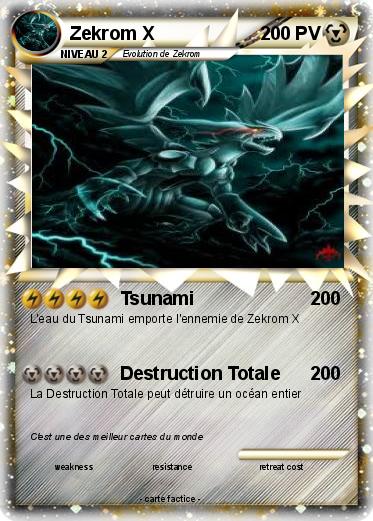 Pokemon Zekrom X