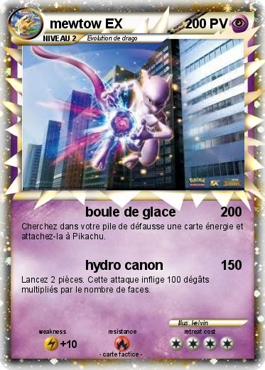 Pokemon mewtow EX