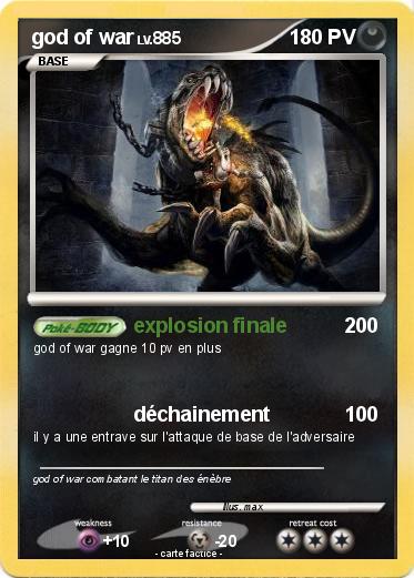 Pokemon god of war