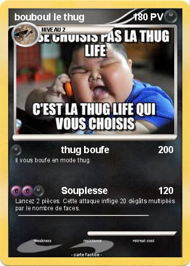Pokemon bouboul le thug