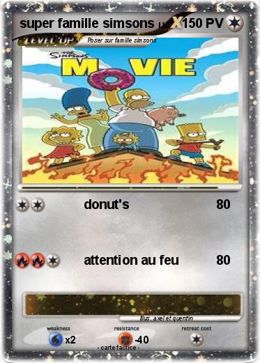 Pokemon super famille simsons