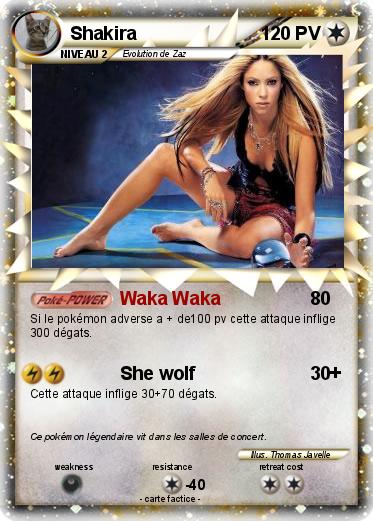 Pokemon Shakira