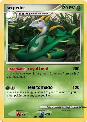 Pokemon serperior