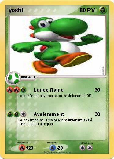 Pokemon yoshi