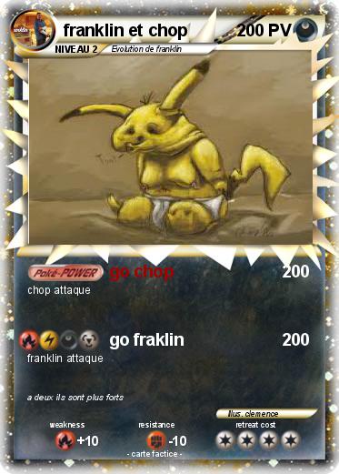Pokemon franklin et chop