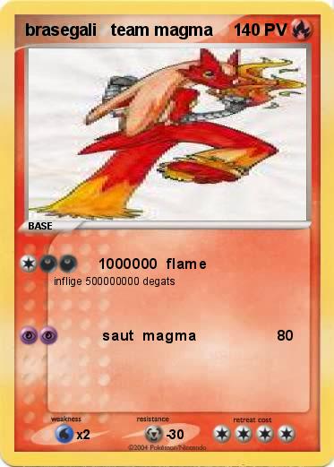 Pokemon brasegali   team magma