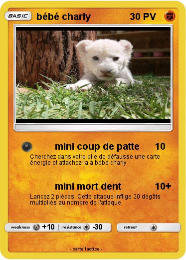 Pokemon bébé charly