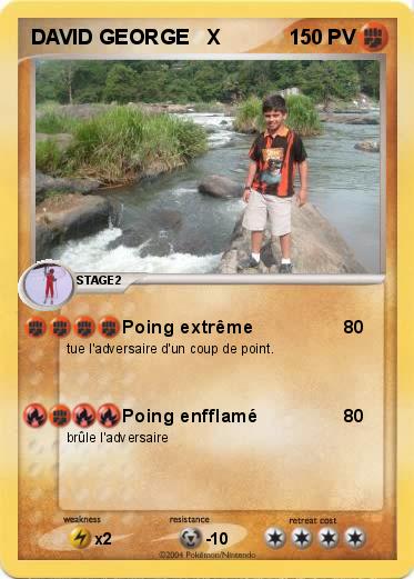 Pokemon DAVID GEORGE   X