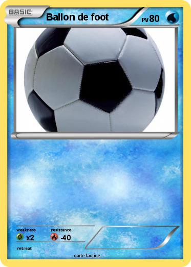 Pokemon Ballon de foot
