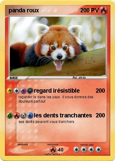 Pokemon panda roux
