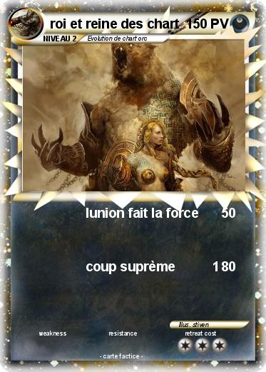 Pokemon roi et reine des chart