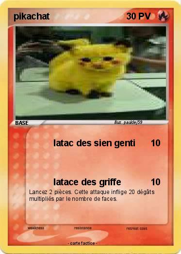 Pokemon pikachat