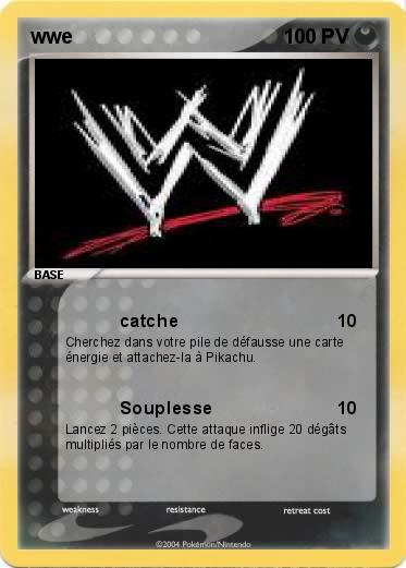 Pokemon wwe