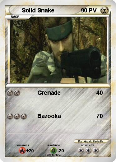 Pokemon Solid Snake