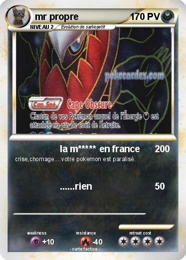 Pokemon mr propre