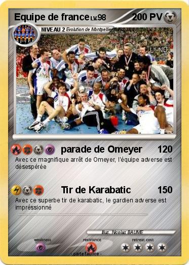 Pokemon Equipe de france