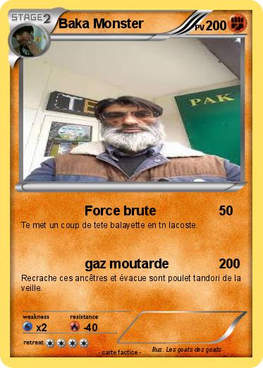 Pokemon Baka Monster