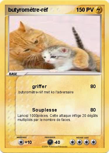 Pokemon butyromètre-réf