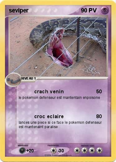 Pokemon seviper