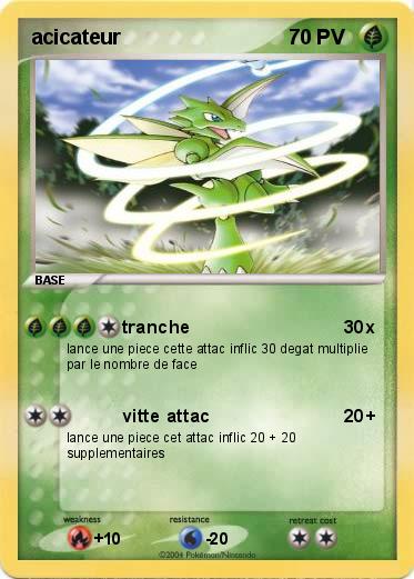 Pokemon acicateur