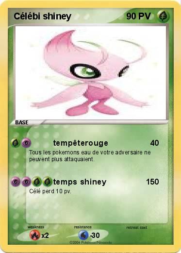 Pokemon Célébi shiney