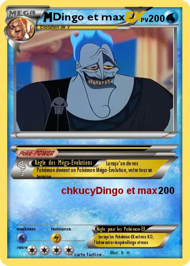 Pokemon Dingo et max