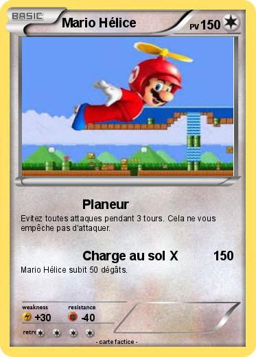 Pokemon Mario Hélice
