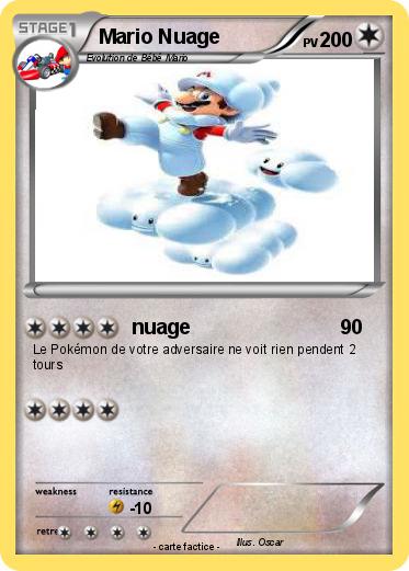 Pokemon Mario Nuage