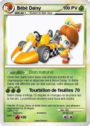 Pokemon Bébé Daisy