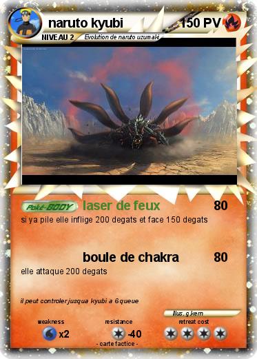Pokemon naruto kyubi