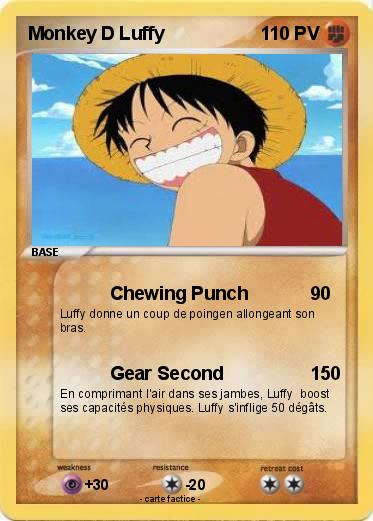 Pokemon Monkey D Luffy