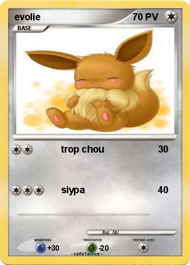Pokemon evolie