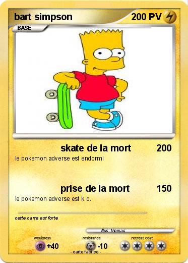 Pokemon bart simpson
