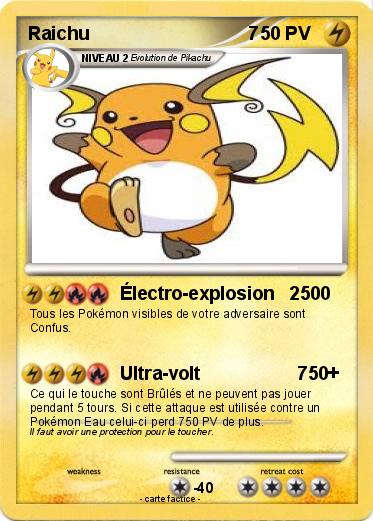 Pokemon Raichu                               7