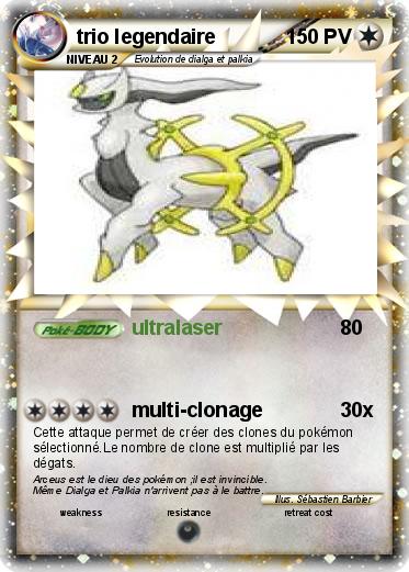 Pokemon trio legendaire