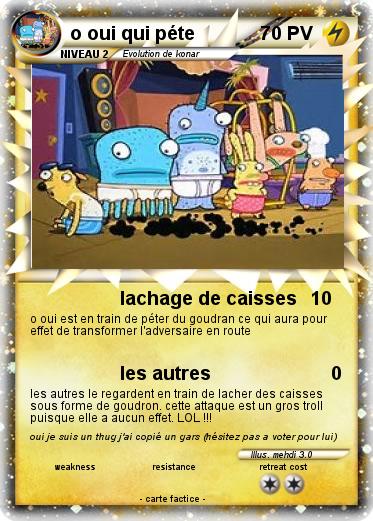 Pokemon o oui qui péte